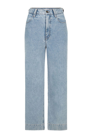 Classic Denim Cropped Jeans