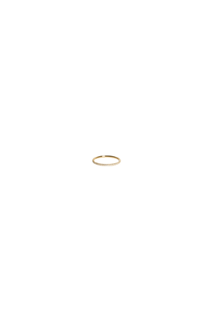 Dahlia Micro Pavé Ring