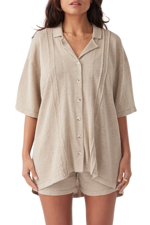 Darcy Shirt - Taupe