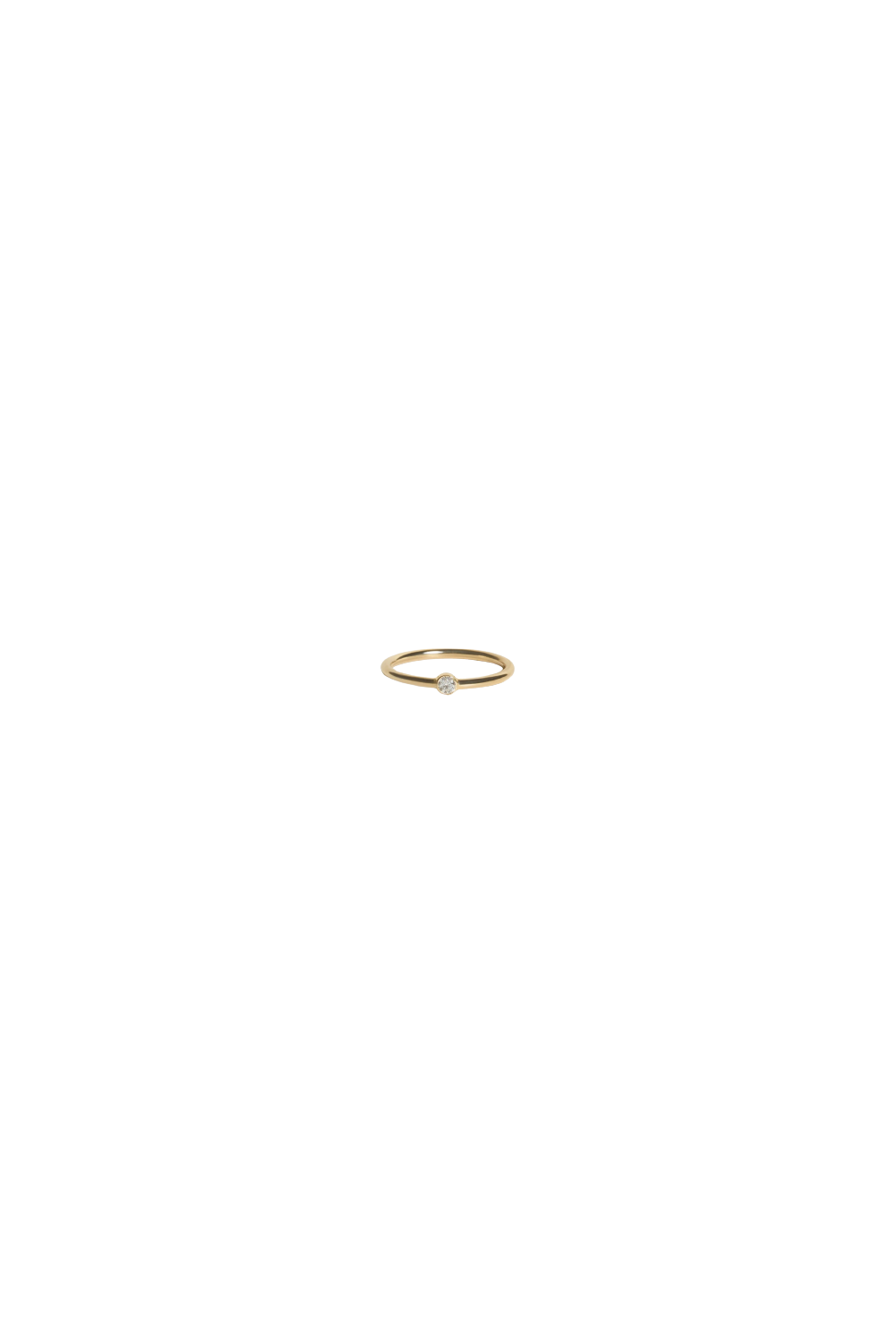 Fleur Round Diamond Ring
