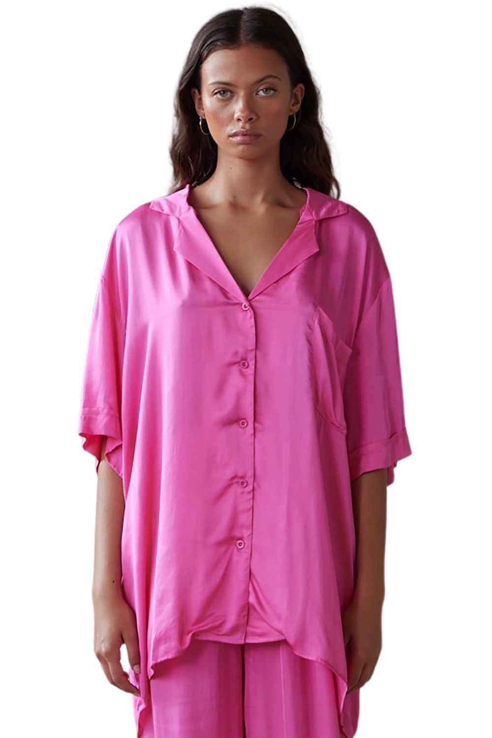 Gigi Shirt - Hot Pink