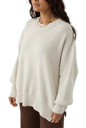 Harper Sweater - Grey Marle