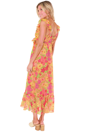 Lane Midi Dress - Carnaby Floral