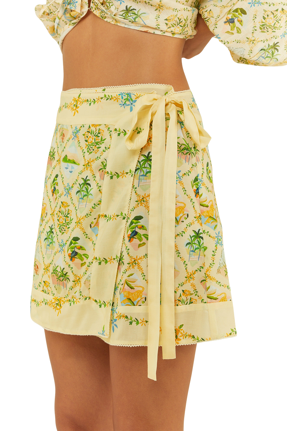 Lily Wrap Skirt - Honolulu