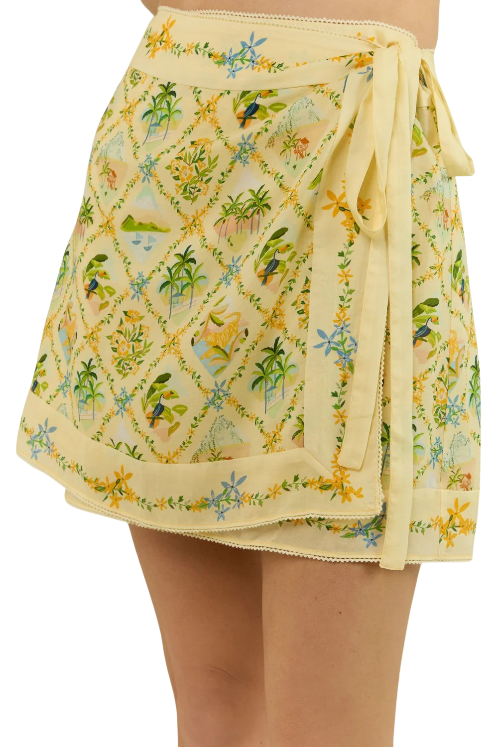 Lily Wrap Skirt - Honolulu