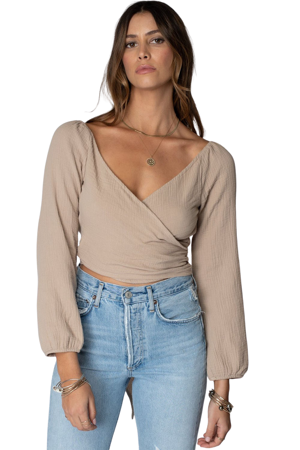 Linen Le Bra Top - Harper & Tucker