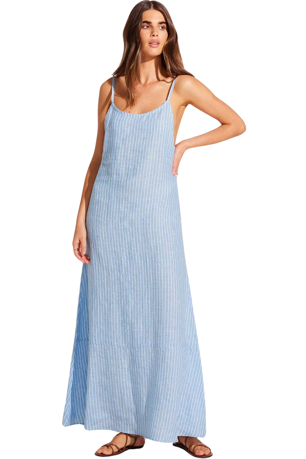 Mari Dress - Summer Stripe