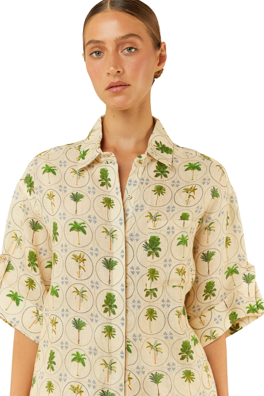 Mirage Shirt - Tropical Palms