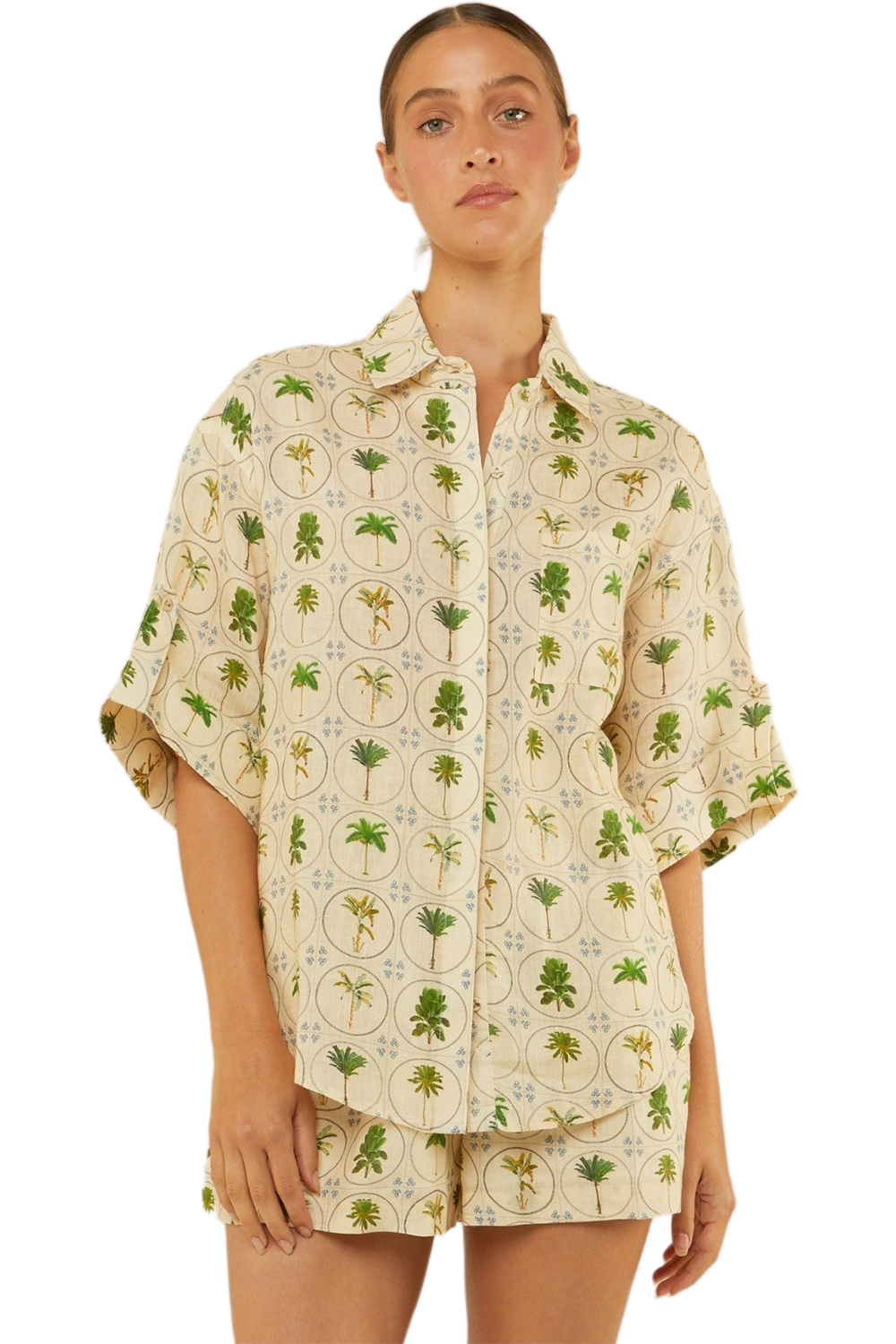 Mirage Shirt - Tropical Palms