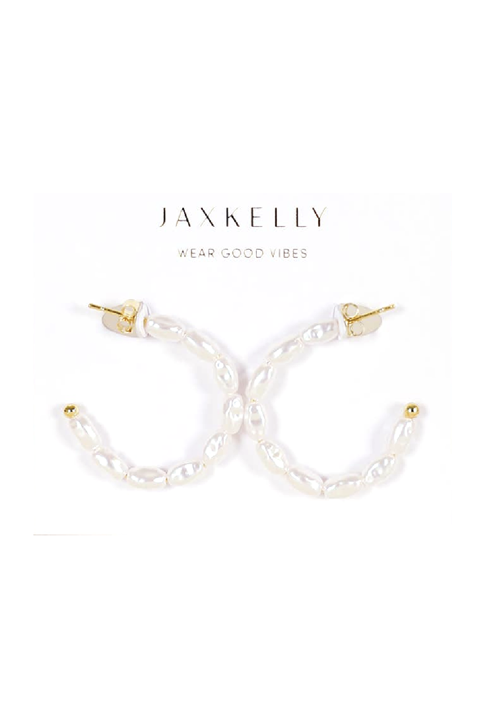 Multi Pearl Hoops