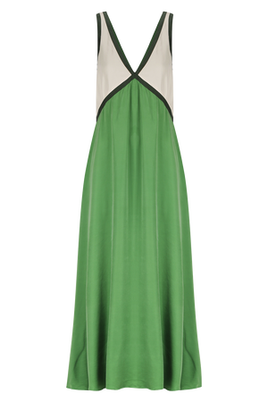 Naomi Dress - Bottle Green