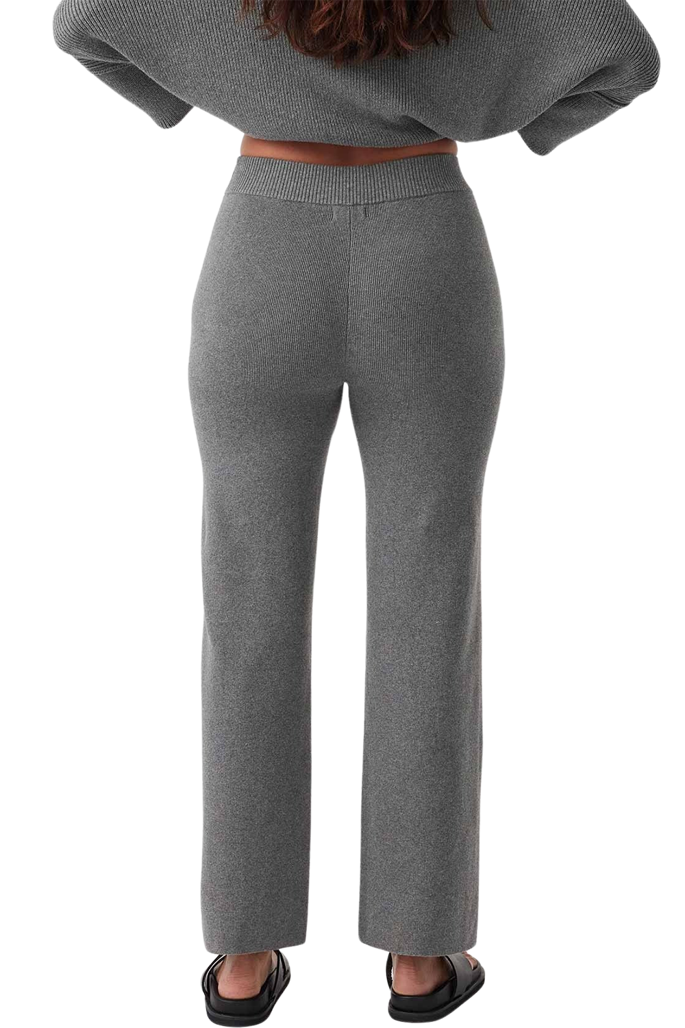 Noa Pant - Dark Grey Marle