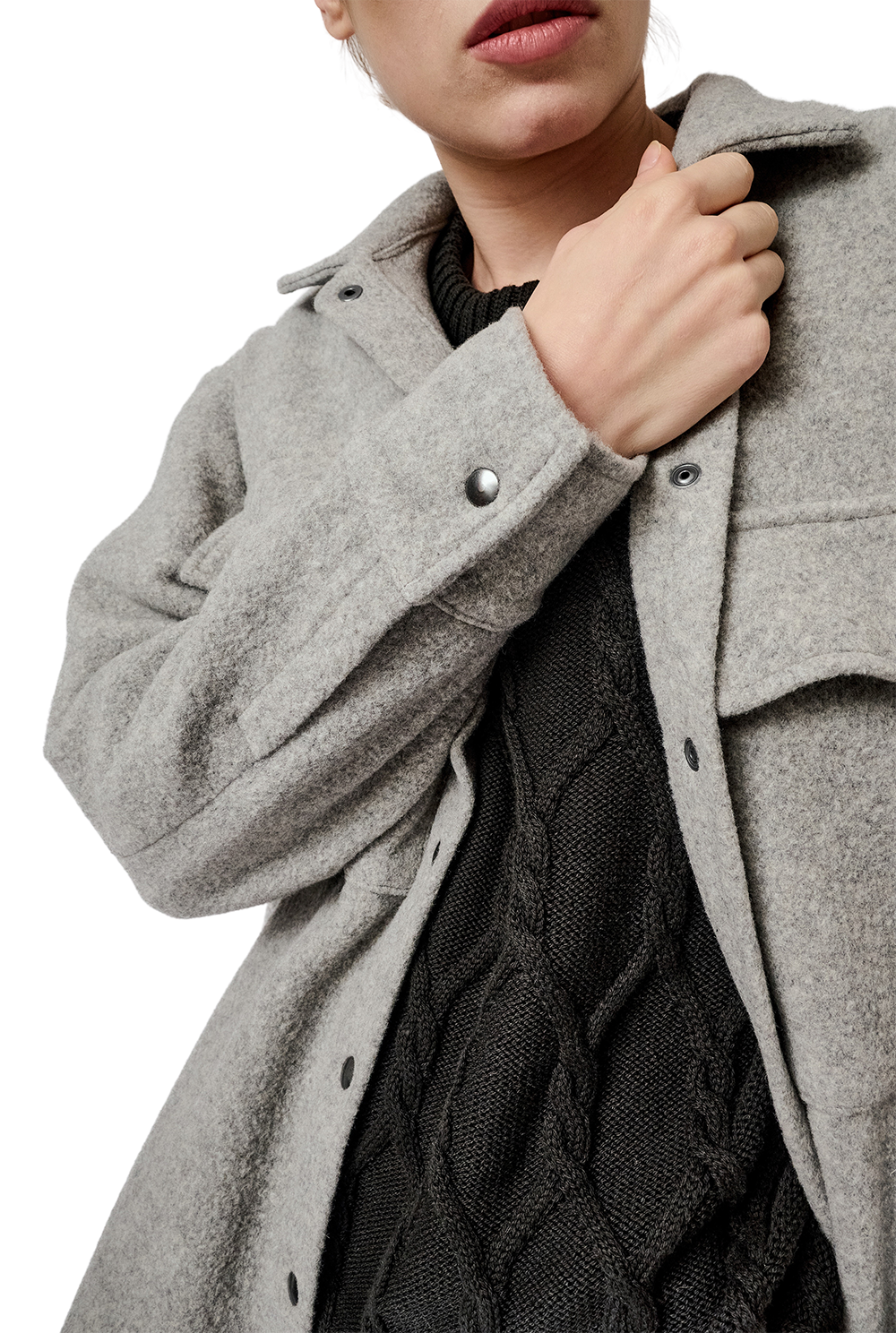 Overshirt Jacket - Grey