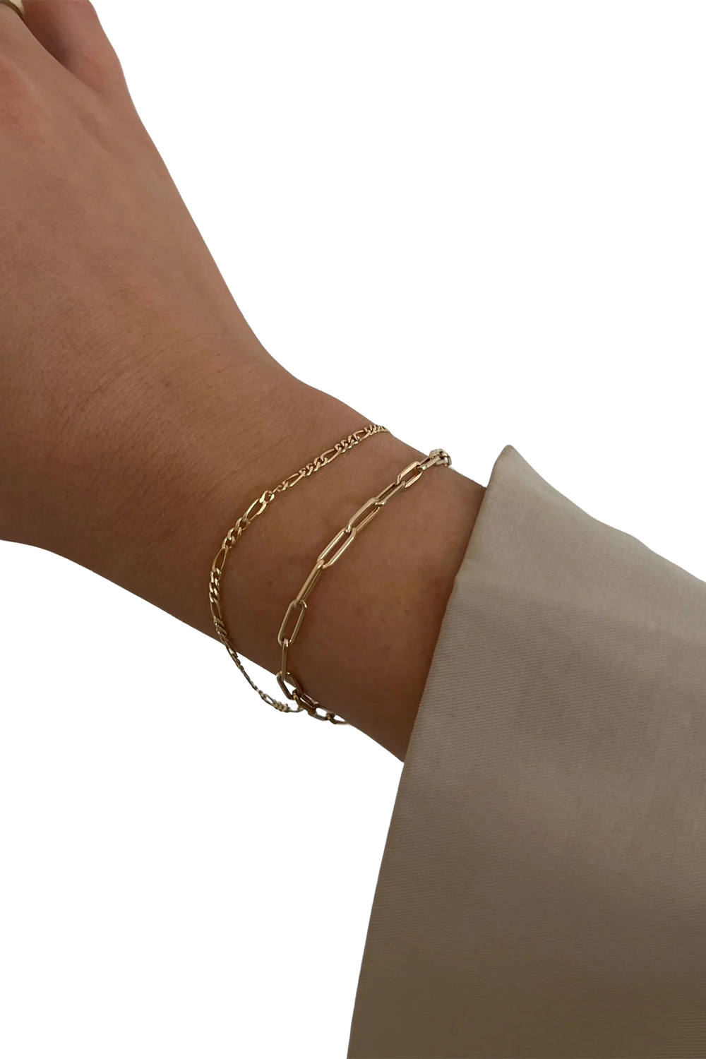 Paperclip Link Chain Bracelet