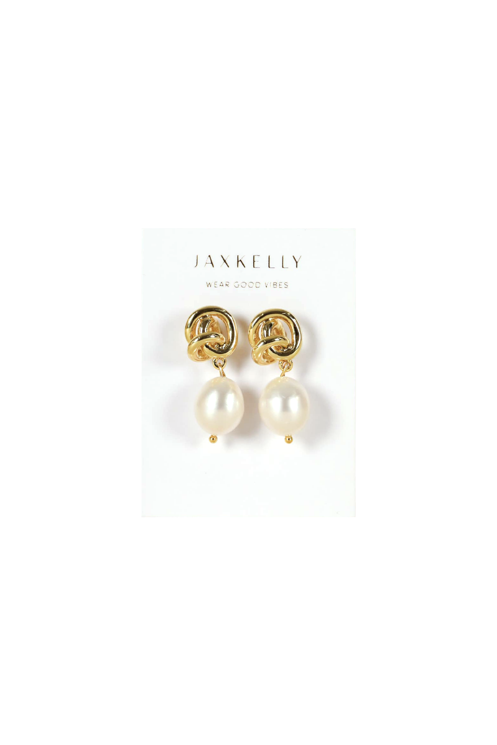 Pearl Knot Earrings