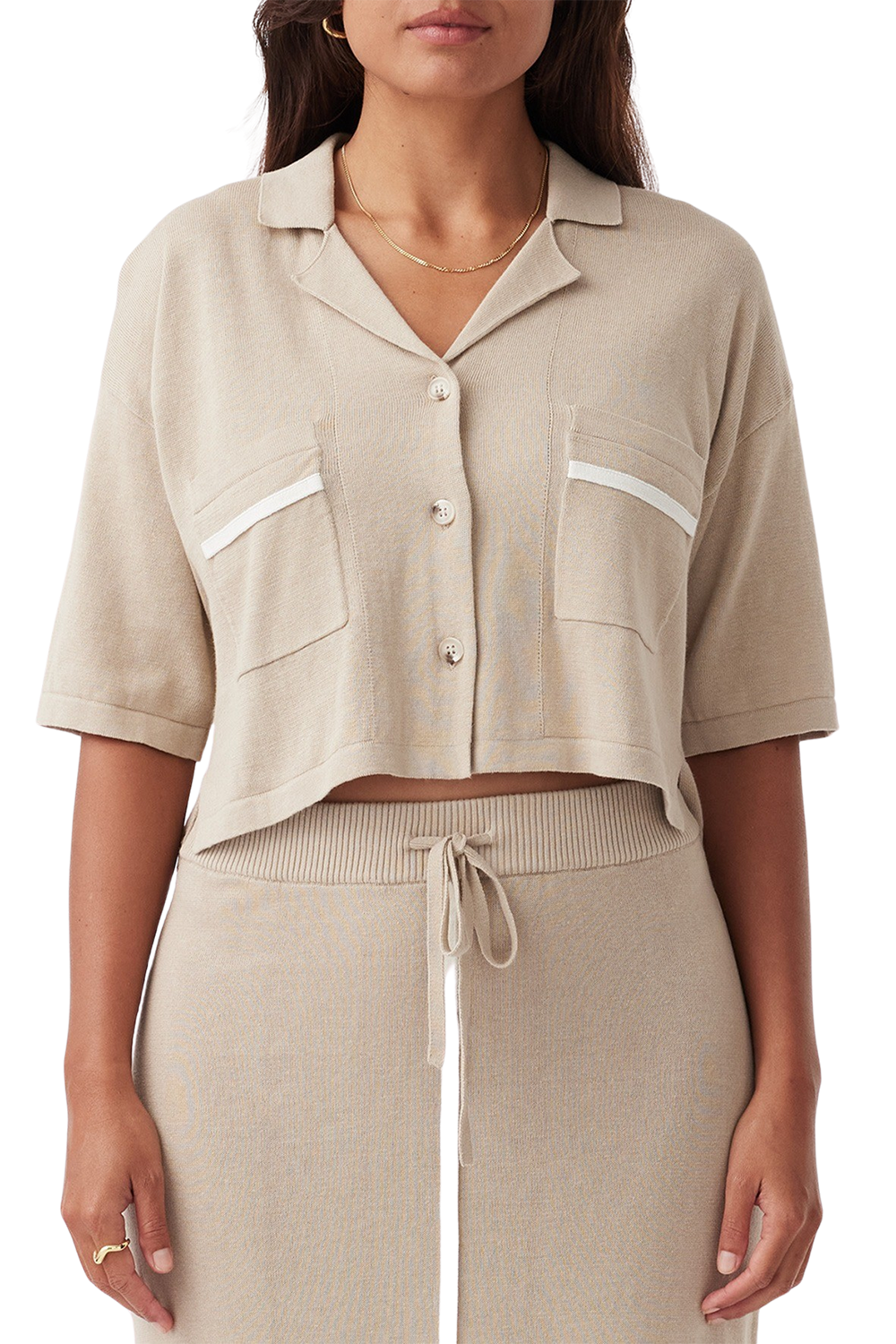 Quinn Shirt - Taupe