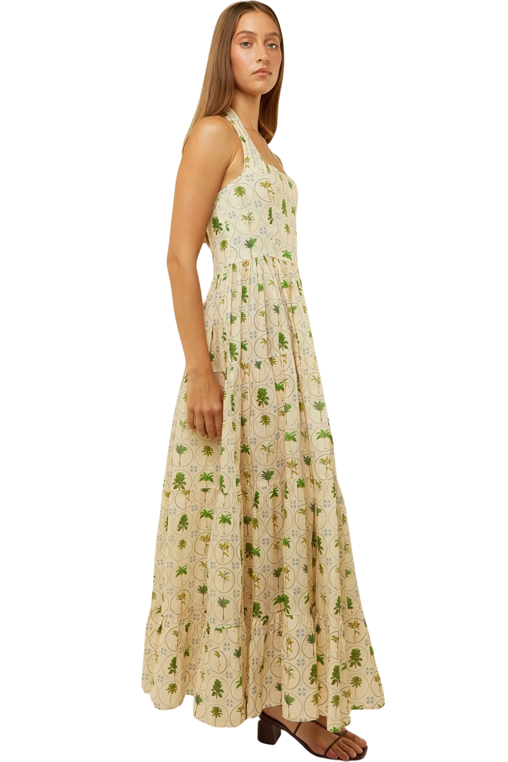 Willow Dress - Tropical Palms