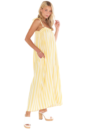 Angel Maxi Dress - Sunny Stripe