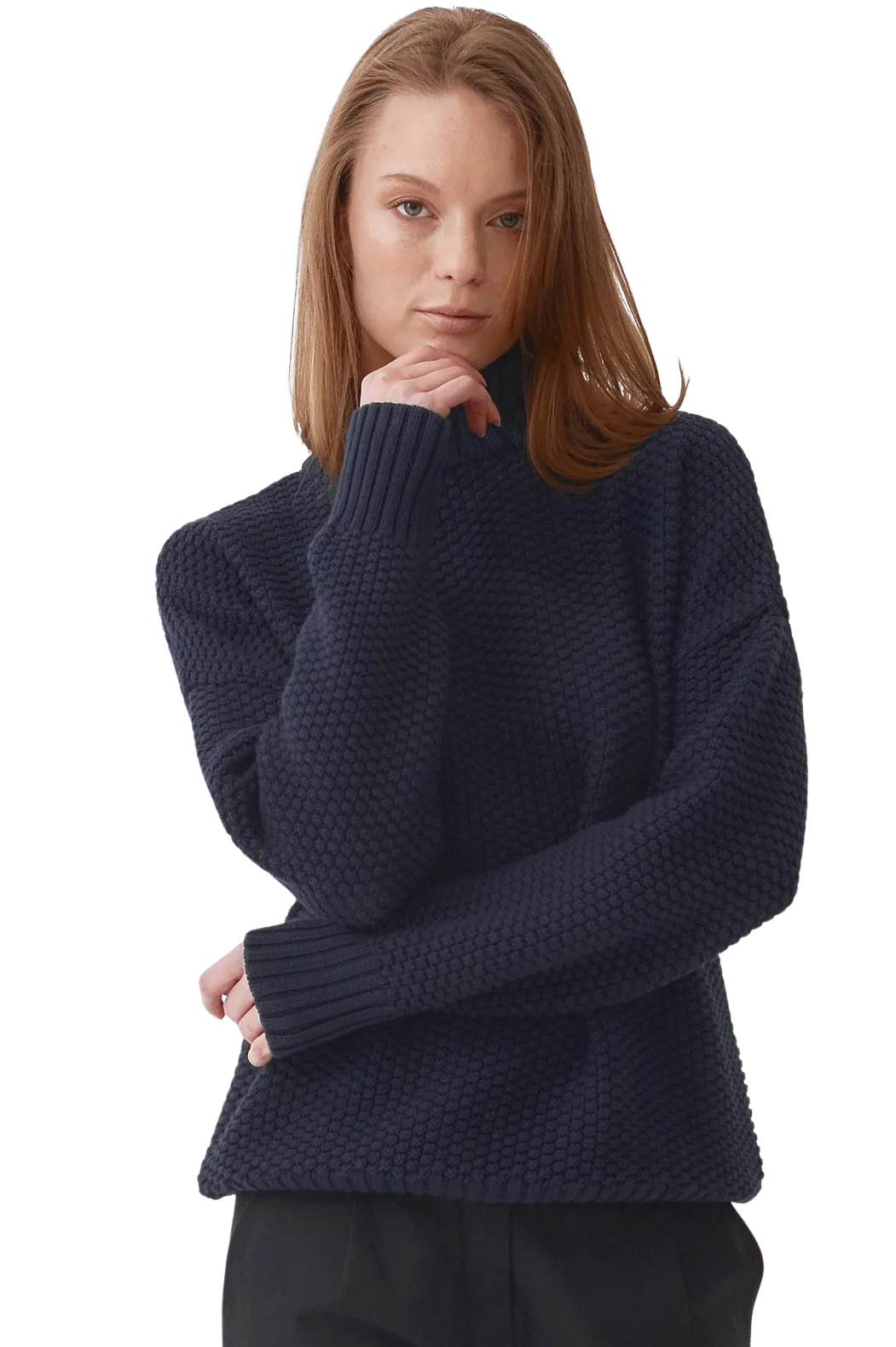 Knitted Rice Cubes Pullover