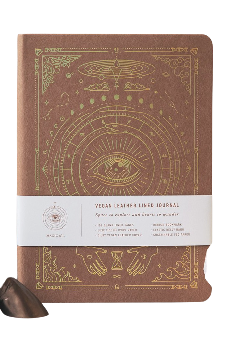 Lined Journal - Fawn Brown